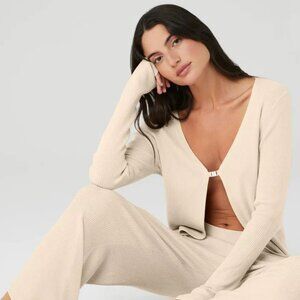 Alo Yoga Knit Salana Cardigan S